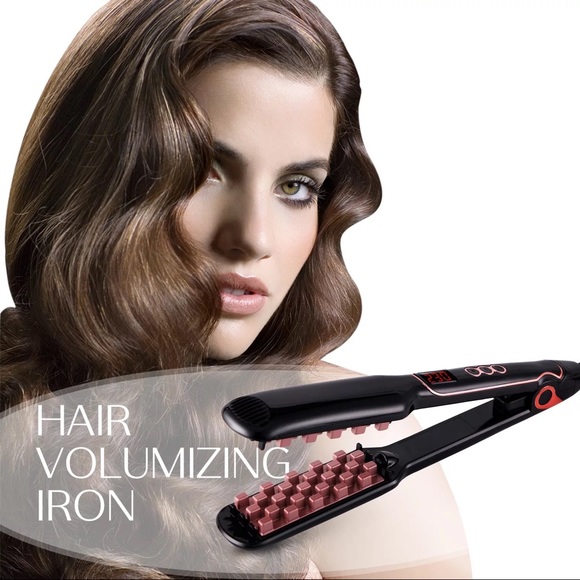 COPY - 2-in-1 Hair Volumizing Iron Hair Straightener Ceramic Crimper Corrugated… - Picture 10 of 10